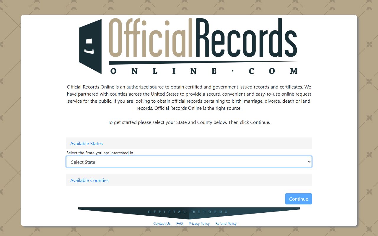 Osceola County certified marriage and divorce copies online